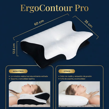 ErgoCountour Pro - Almohada Cervical Premium